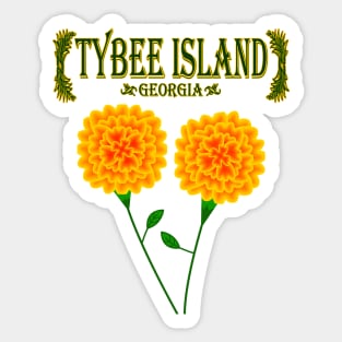 Tybee Island Georgia Sticker